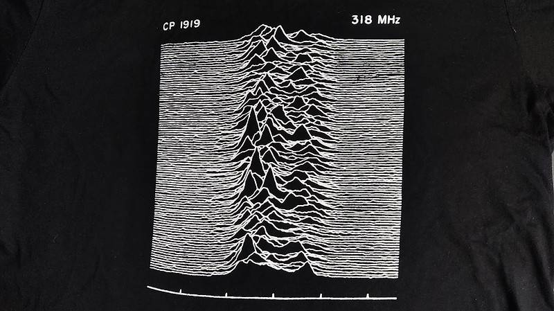 Joy Division: Agora você pode vestir a origem da capa de “Unknown Pleasures”