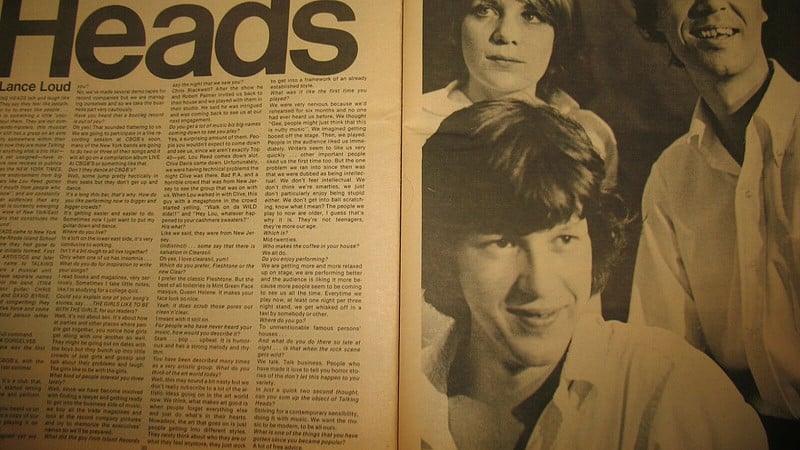 Talking Heads: De onde foi tirado o nome da banda?