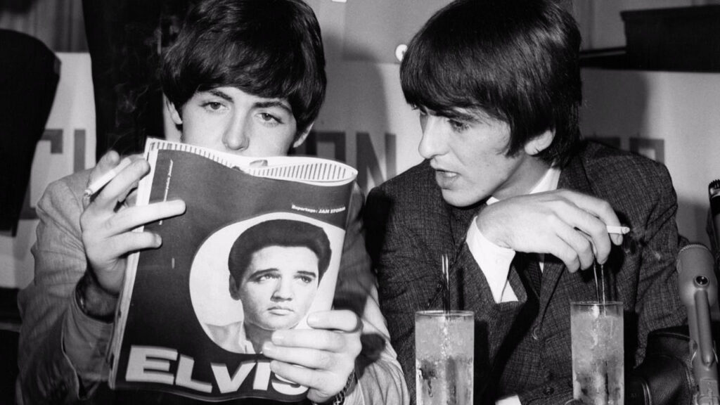 Paul McCartney, Geroge Harrison (e Elvis Presley)