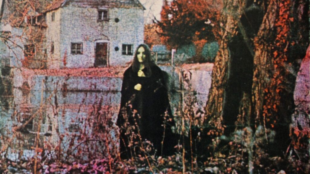 Foto da enigmática capa de "Black Sabbath"