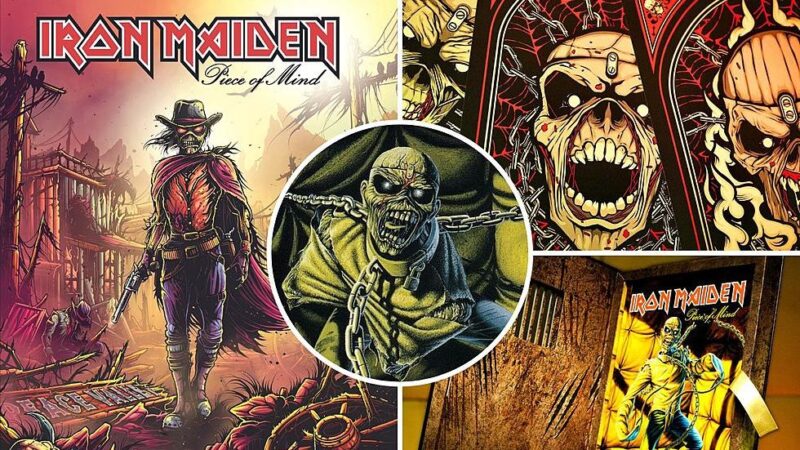 Iron Maiden anuncia lançamento de HQ em comemoração aos 40 anos de “Piece of Mind”